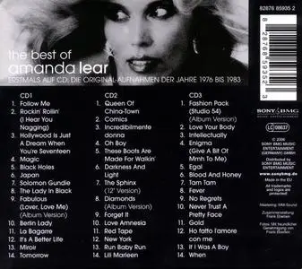 Amanda Lear - The Sphinx 1976-1983 (3CD) (2006)