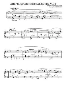 Air From Suite No. 3 In D - Johann Sebastian Bach (Piano Solo)