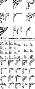 Vectors - Ornamental Vintage Corners 33