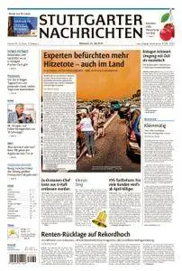 Stuttgarter Nachrichten Blick vom Fernsehturm - 25. Juli 2018