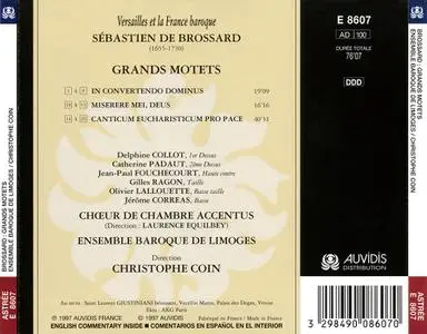 Christophe Coin, Ensemble Baroque de Limoges, Chœur de Chambre Accentus - Sébastien de Brossard: Grands motets (2005)