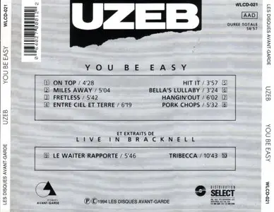 UZEB - You Be Easy (1984) {WLCD-021}