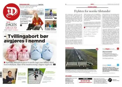 Dagen Norge – 08. januar 2019