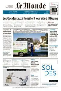 Le Monde du Vendredi 27 Janvier 2023