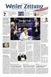 Weiler Zeitung - 15. März 2018