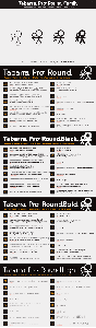 Tabarra Pro Round Font Family