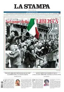 La Stampa Imperia e Sanremo - 25 Aprile 2021
