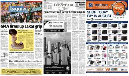 Philippine Daily Inquirer – May 16, 2010