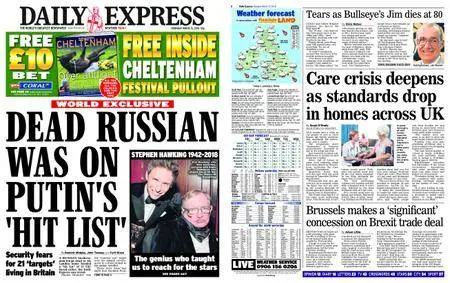 Daily Express – March 15, 2018