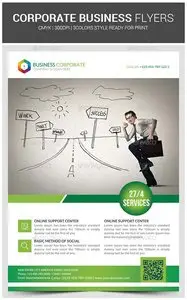 GraphicRiver Corporate Business Flyer Template