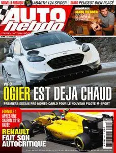 Auto Hebdo - 11 Janvier 2017