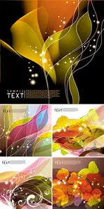 Abstract Flowers Backgrounds