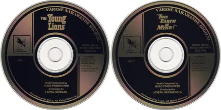 Hugo Friedhofer - 'The Young Lions' (1958) + 'This Earth Is Mine!' (1959) Original Soundtracks, 2CD, Remastered 1993 [Re-Up]