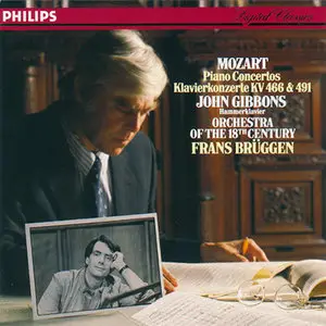 Mozart - Brüggen - Klavierkonzerte 20 d-moll, KV 466 & 24 c-moll, KV 491 (1986)