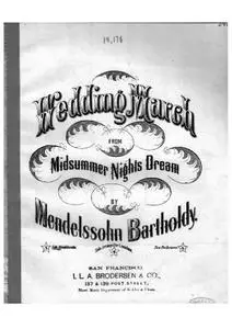 Wedding march from Midsummer Nights Dream