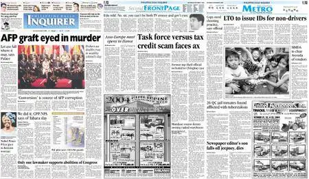 Philippine Daily Inquirer – October 09, 2004