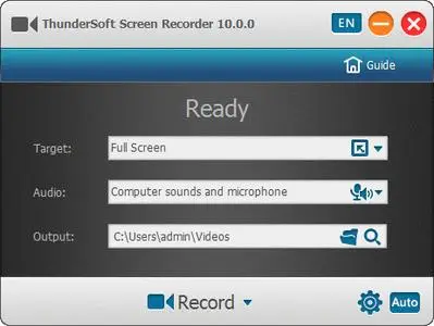 ThunderSoft Screen Recorder 10.2.0