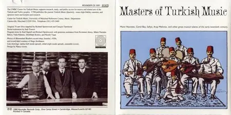 Masters of Turkish Music, compiled from original 78 rpm discs