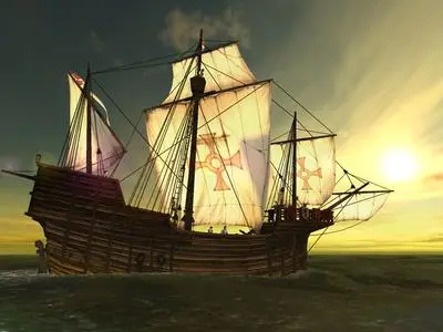 Voyage Of Columbus 3D Screensaver version 1.0