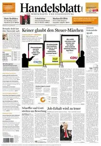 Handelsblatt vom 22.07.2009