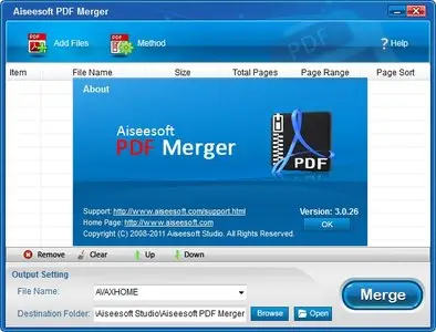 Aiseesoft PDF Merger & Splitter v3.0.28 + Portable