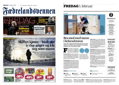 Fædrelandsvennen – 01. februar 2019