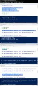 Mastering Exchange Server 2016 with Powershell: Databases