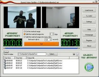 SoftFlyers Speed Video Splitter v4.3.23