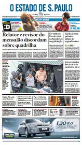 Jornal O Estado de São Paulo - 19 de outubro de 2012 - Sexta