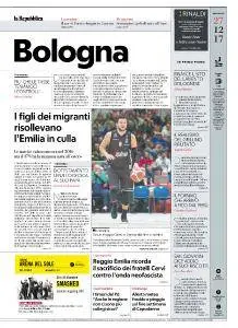 la Repubblica Bologna - 27 Dicembre 2017
