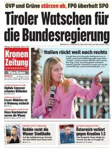 Kronen Zeitung - 26 September 2022