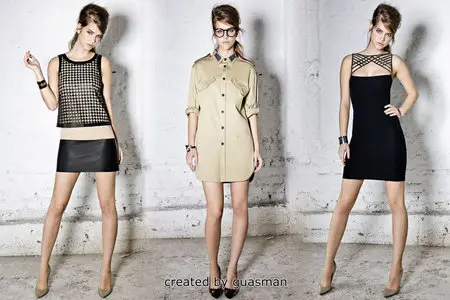 Barbara Palvin - Dsquared Pre Fall 2012 Collection