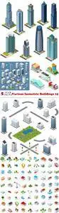 Vectors - Various Isometric Buildings 15