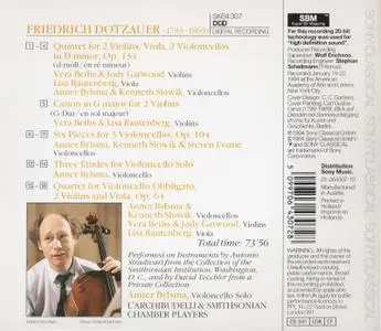 Anner Bylsma, L'Archibudelli & Smithsonian Chamber Players - Dotzauer: Quintet, Pieces for cello, Quartet (1995)