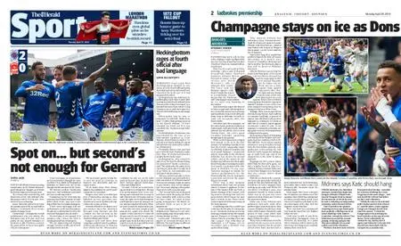 The Herald Sport (Scotland) – April 29, 2019