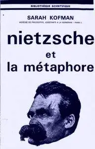 Sarah Kofman, "Nietzsche et la métaphore"