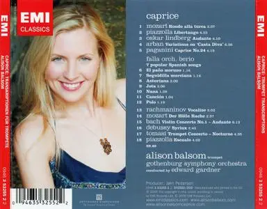 Alison Balsom, Edward Gardner, Gothenburg Simphony Orchestra - Caprice (2006)