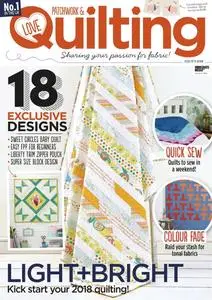 Love Patchwork & Quilting – January 2018