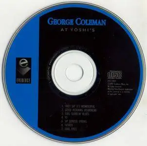 George Coleman - At Yoshi's (1987) {Evidence - ECD 22021-2 rel 1992}