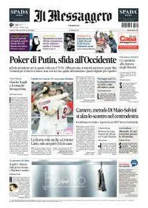 Il Messaggero Frosinone - 19 Marzo 2018