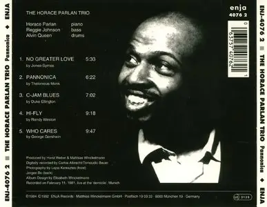Horace Parlan - Pannonica (1984) [Remastered 1992]