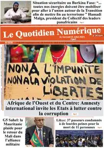 Quotidien Numérique d'Afrique – 12 juillet 2023