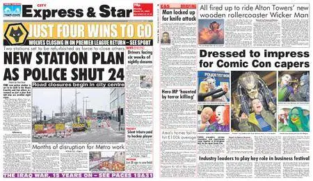 Express and Star City Edition – March 19, 2018