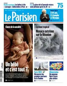 Le Parisien du Lundi 15 Janvier 2024