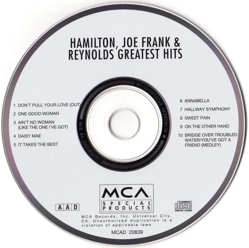 Hamilton, Joe Frank & Reynolds - Greatest Hits (1994) *Re-Up* / AvaxHome