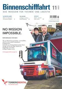 Binnenschifffahrt - November 2022