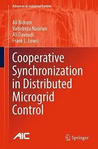 Cooperative Synchronization in Distributed Microgrid Control