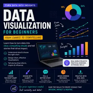 Data Visualization for Beginners: From Charts to Storytelling