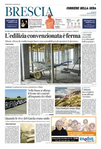 Corriere della Sera Brescia - 20 Agosto 2025
