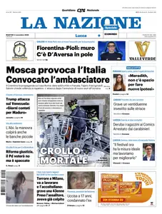 La Nazione Lucca - 4 Novembre 2025